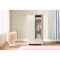 Montreal White Nursery Wardrobe Unit