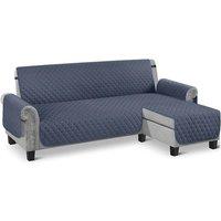 Water-Resistant Reversible Fabric L-Shaped Corner Sofa Protector - Durable Polyester, Modern Fit