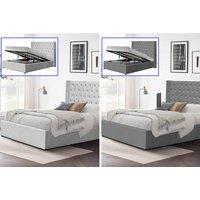 Chesterfield Velvet Ottoman Storage Bed With Options