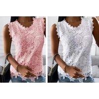 Women'S Summer Lace Tank Top - 5 Colours Options