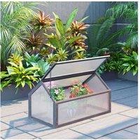Outsunny Cold Frame Greenhouse - Grey
