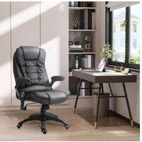 Homcom High Back Office Chair - Brown