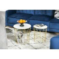 Homcom Stylish Nesting Side Tables