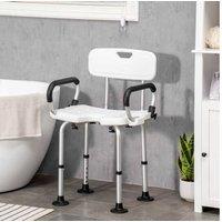 Homcom Adjustable Shower Chair