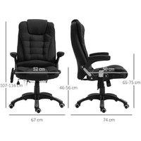Luxurious Vinsetto Heated Massage Recliner Chair