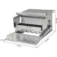 Pawhut Weatherproof Chicken Feeder