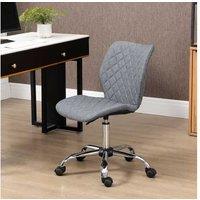 Vinsetto Stylish Mid Back Task Chair - Grey