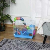 Pawhut Hamster Cage W/ Wheels, Water