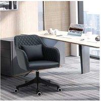 Vinsetto Leather Office Chair - Blue