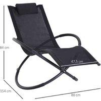 Outsunny Deluxe Orbital Lounger