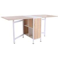 Homcom Foldable Dining Table Folding Workstation