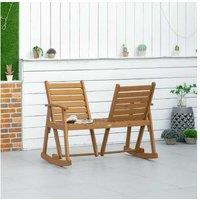 Outsunny 2-Seater Rocking Bench