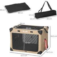 Pawhut Premium Folding Pet Carrier & Travel Bag