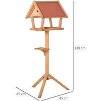 Pawhut Deluxe Freestanding Bird Feeder