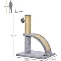 Ultimate Climbing Cat Tree Activity In Elegant Grey