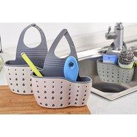 Adjustable Kitchen Caddy - Light Blue, Pink Or Beige