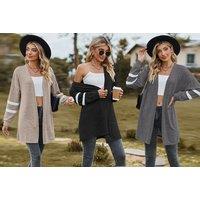 Women'S Lightweight Mid Length Jersey Cardigan - 5 Colours