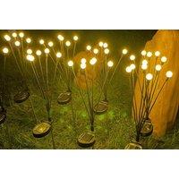 Solar Powered Firefly Garden Floor Lights