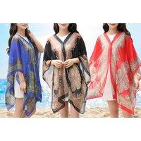 Women'S Beach Chiffon Cover Up - 10 Colours!