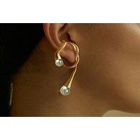 Pearl Ear Cuff Non Piercing Earrings