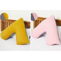 Xl V Pillow With 2 Tone Pillowcase - 8 Colours!