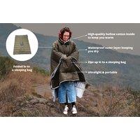 Waterproof Ultra-Light Down Thermal Poncho - Two Colours