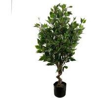 110cm Artificial Ficus Indoor Plant - Low Maintenance Evergreen Foliage