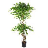 150Cm Artificial Ficus,Twisted Trunk