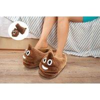 Unisex Cute Poop Emoji Funny Slippers!