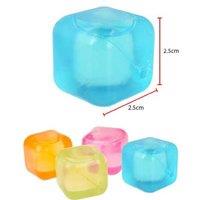 Reusable Multi-Colored Ice Cubes