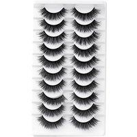 Luxury False Eyelashes - Fluffy Wispy Design