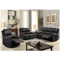 Modern Faux Leather Recliner Sofa Set - 3+2+1 Seater, Multiple Colours