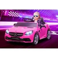 Kids Mercedes Benz Slc Electric Ride-On Car - 3 Colours! - White