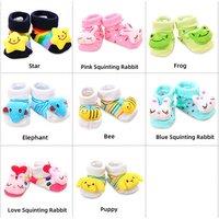 Non-Slip Cute Baby Socks - 2 Sizes & 8 Designs!