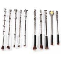 Wizard Wand Makeup Brush Set - Professional Synthetic Fibre, Multipurpose, Gift-Ready