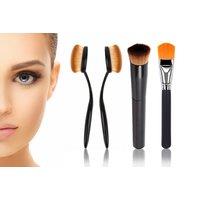 Foundation Brush - Liquid, Classic Flat, Or Oval