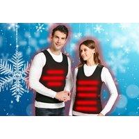 Electric Heated Vest - Black Or Grey - Men'S & Women'S Sizes!