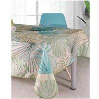 Stain Resistant Tablecloth Split Leaf