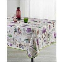 Stain Resistant Tablecloth - Paris Lavande Elegance