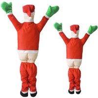Climbing Wall Santa Claus Decoration in 2 Sizes