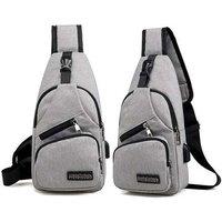 Usb Charging Cross Body Bag In 3 Colours