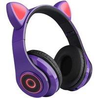 Cat Ear Wireless Foldable Headphones In 7 Colours