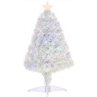 Artificial Tabletop Christmas Tree With Fibre Optic Lights