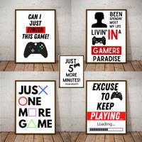 Childrens & Adults A4 Gaming Prints