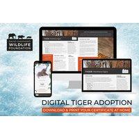 Tiger Adoption - Digital Pack - Support Conservation - David Shepherd Wildlife Foundation