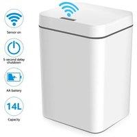 Smart Automatic Induction Trash Can In 2 Colours