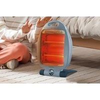 800W Halogen Heater - Instant Heat & 2 Settings