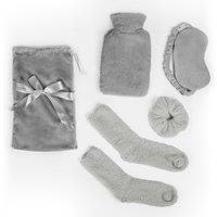 5 Pc Winter Hot Water Bottle Set With 2 Options And Colours