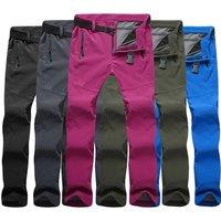 Men'S And Women'S Fleece Lined Waterproof Winter Trousers