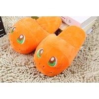 Unisex Black Lightweight Cartoon Plush Summer Slippers - Unisex, Breathable, Cosy